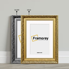 Dahlia Picture Frame / Gold