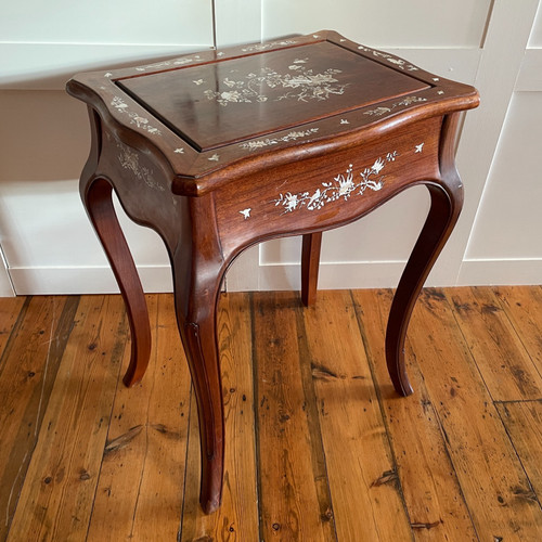 Oriental wooden side - wooden,