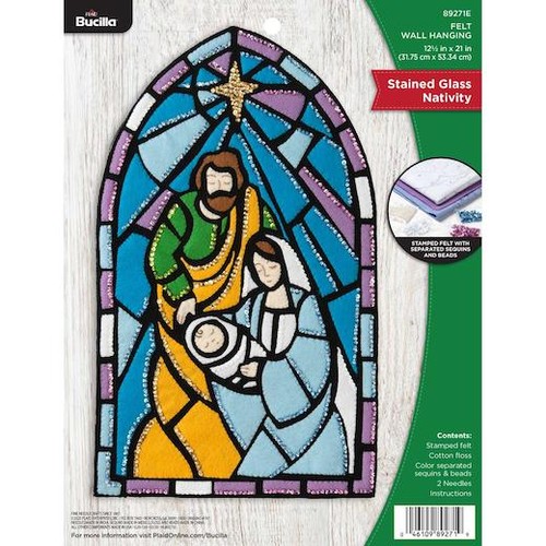 Bucilla felt applique - felt, wall