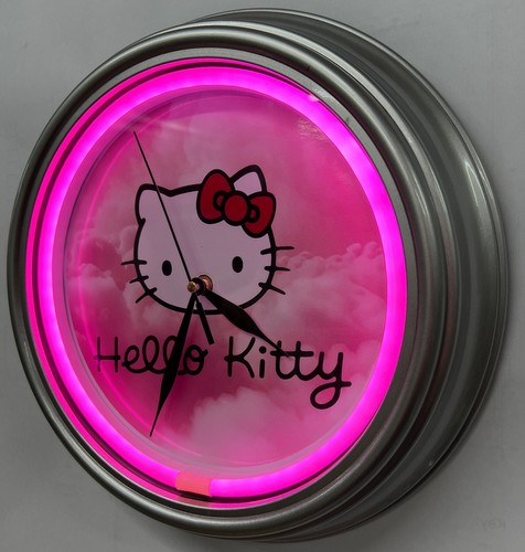 Kitty pink led neon effect - led, effect'