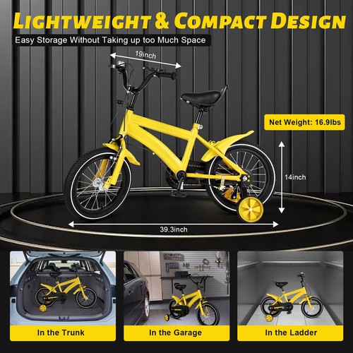 Inch kids bike unisex - 14,