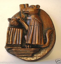 Fox Medieval Church Carving unique collectable Cathedral Vicar Gift Pulpit Pew