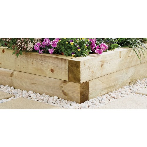 Pressure treated timber garden - timber,