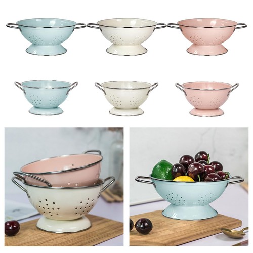 Enamel coated colander - coated,