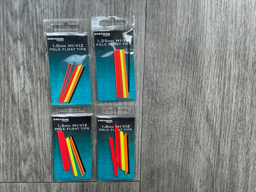 Drennan viz pole float tips - pole,