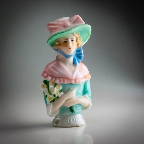 Antique german porcelain half - antique,