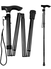 Easy Adjustable Folding Cane