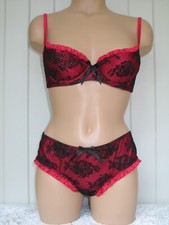 34A BRA SIZE 12 KNICKERS SET