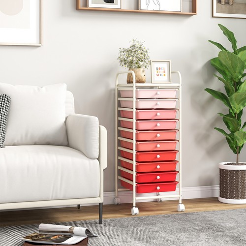 Drawer rolling storage cart - storage,