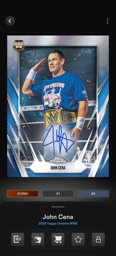 Topps wwe slam - wwe,