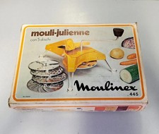 MOULI-JULIENNE MOULINEX STRUMENTO DA CUCINA GRATTUGIA VERDURE VINTAGE ANNI '70 