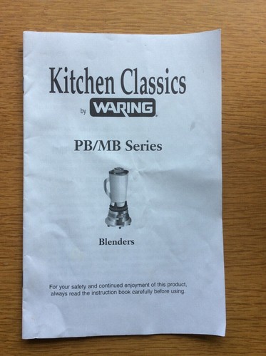 Waring commercial blender - waring,