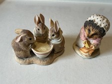 2 Beatrix Potter figure. Tiggy