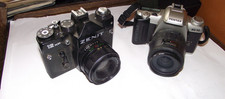 Vintage Zenit and Pentax MZ-50