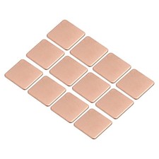 Heatsink Copper Pad Shim 15mmx15mmx1mm Thermal Conductive Heat Sink 12Pcs