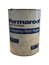 Permaroof Emergency Flat Roof Repair Waterproof Liquid Coating Gutter Grey 20KG