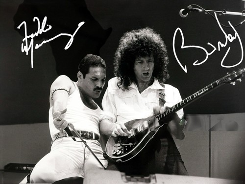 Freddie mercury and brian - freddie,