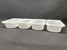 4 x IKEA Trofast White Plastic
