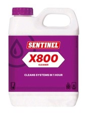 Sentinel X800 1L Central Heating Ultimate Fast Powerflush Cleaner Chemical