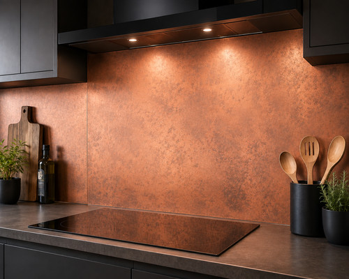 Aged copper pvd kitchen - aged,
