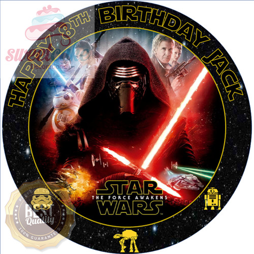 Star wars personalised - star,