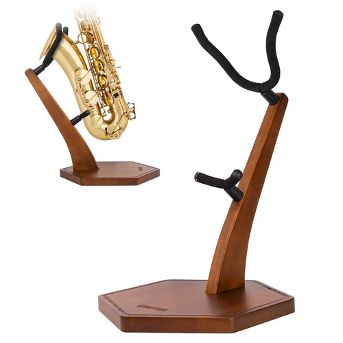 Wooden saxophone stand - wooden,