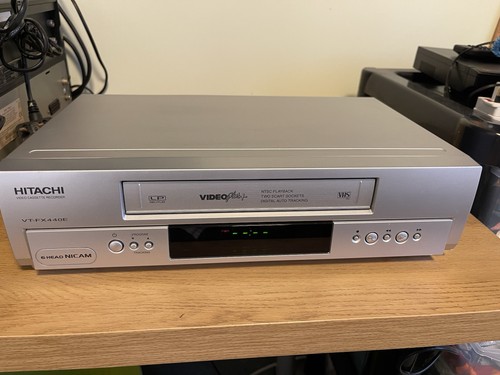 Hitachi fx440e silver vhs - vt-fx440e,