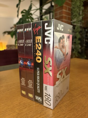 Job lot vhs blank - vhs, video