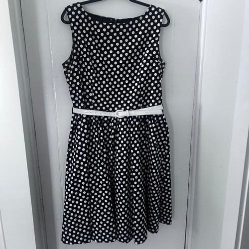 Lindy bop black white polka - lindy,