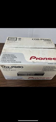 Pioneer cdx p680 6disc car - cdx-p680,