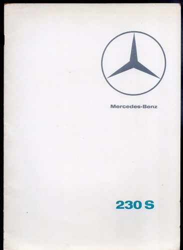 Mercedes benz 230 saloon - mercedes-benz,