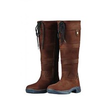 Dublin Men's River Boots III Waterproof Riding Boots Extra Wide - UK 10 - Brown
