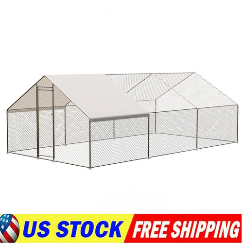 Large metal chicken - large,