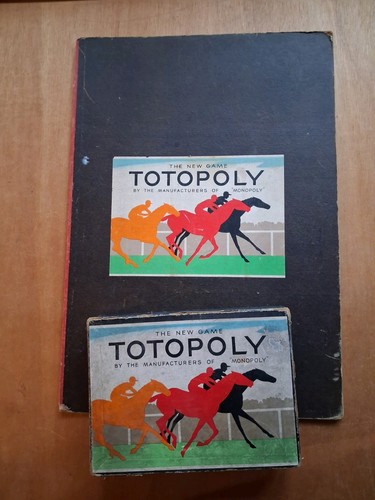 Vintage totopoly board game - vintage,