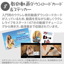 KALA KA-P Ukulele Beginner Set with Stand 8 Piece Set Soprano Pineapple