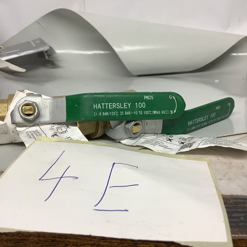 Hattersley 100 ball valve - 100,