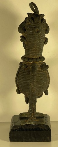 Janus figure bronze metal male - metal,