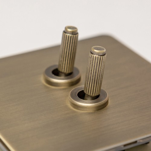 Antique brass light switches - antique,
