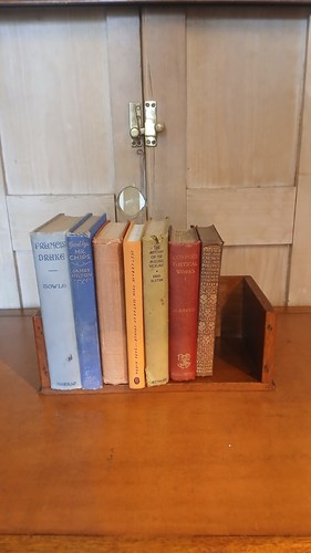 Vintage antique book trough - vintage,