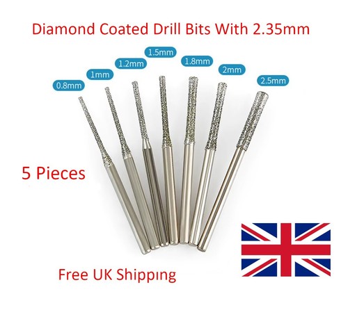 5pcs 5mm diamond coated - 5pcs,