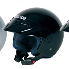 Takachi TK-5 Open Face Helmet - Colour Metal Black