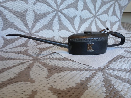 Vintage oil can - vintage,