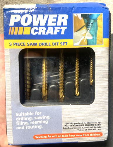 New 5pcs saw drill bit - 5pcs,