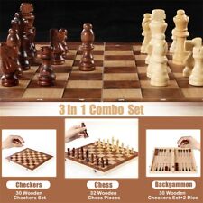 XL Large Chess Wooden Set
