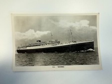 Vintage Maritime Postcard "Georgic" White Star Line Posted