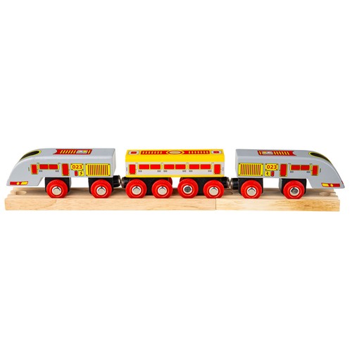 Bigjigs rail wooden bullet - bigjigs,