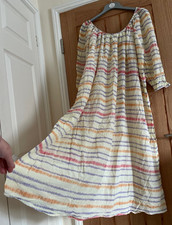 Zara Yellow Striped Voile