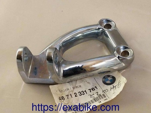 Left rear footrest plate for