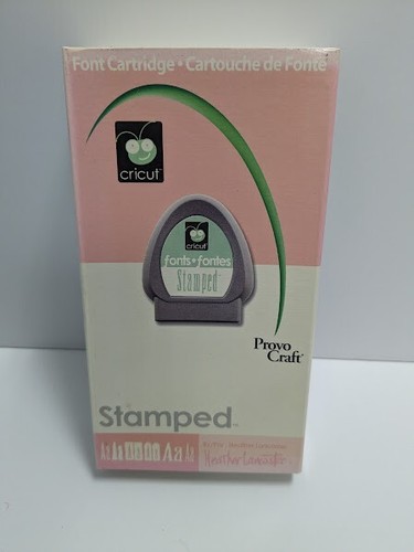 Stamped cricut cartridge - stamped,