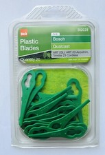 B&Q BQ028 20 Plastic Replacement Lawnmower Blades for Qualcast/Bosch/Sovereign.